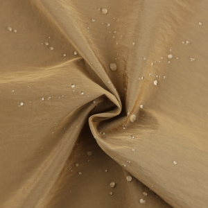 Nylon Taffeta Fabric Crinkle Waterproof 