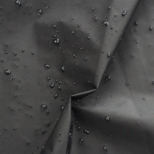 PU Coating Nylon Taffeta Fabric/milky Coating Waterproof Fabric